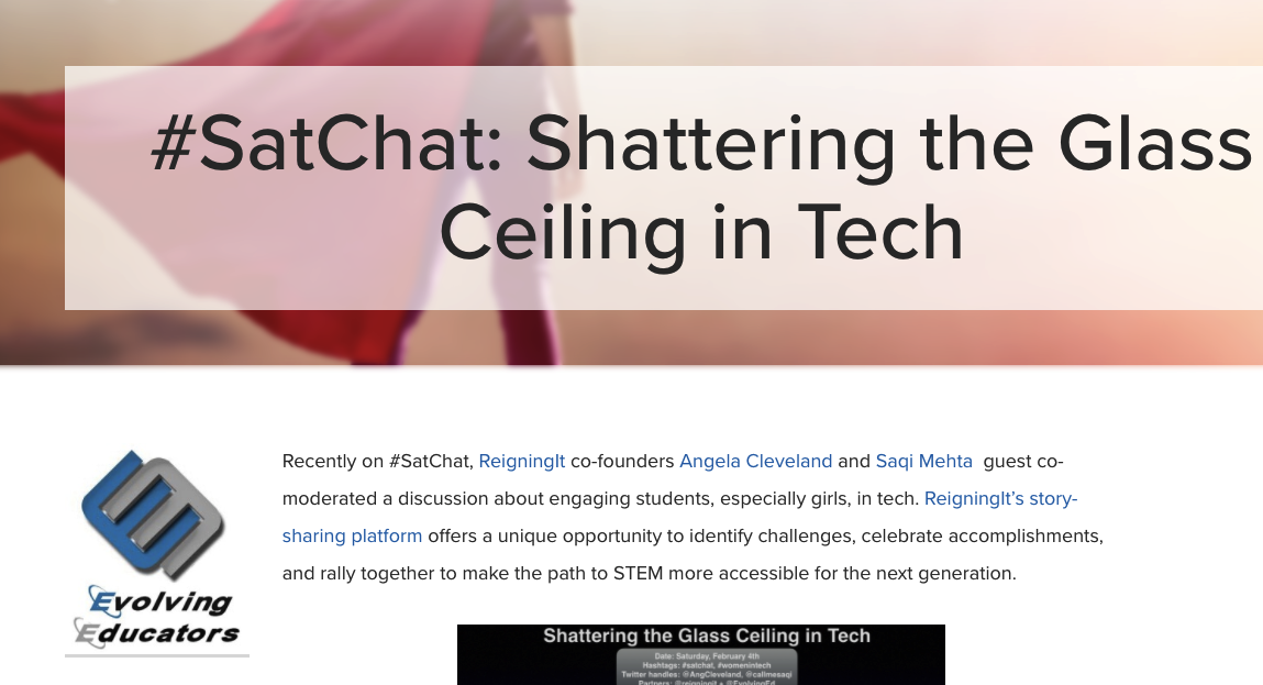 #SatChat: Shattering the Glass Ceili