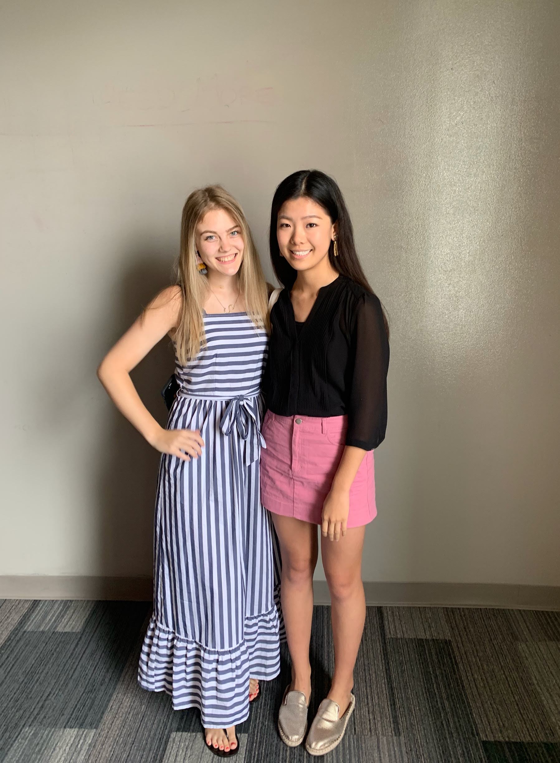 Kailin Zhang and Sophie Maniscalco