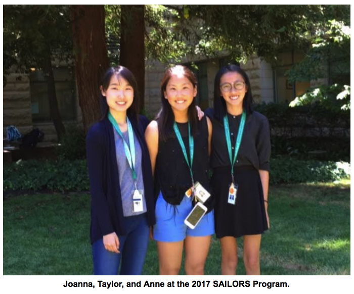 Taylor Fang, Anne Li, and Joanna Liu