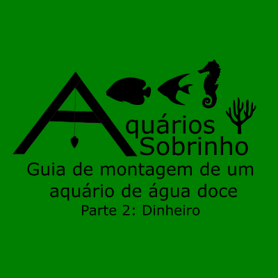 dinheiro aquário de água doce montar