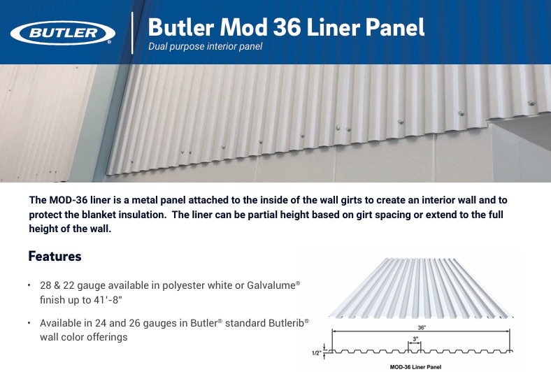 Butler Building Parts | Roof, Wall & Farmsted Systems