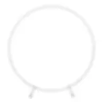 Aluminum Arch Round Rental: 6.5 Ft
