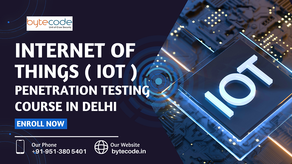 IOT Penetration Courses in Delhi