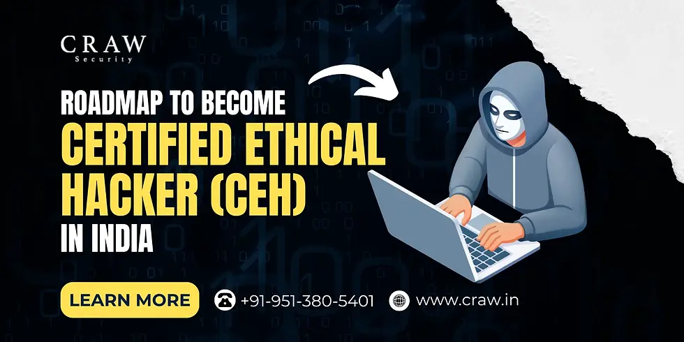 Become a successful CEH hacker with certified ethical hacker course in India. Do follow to learn more.