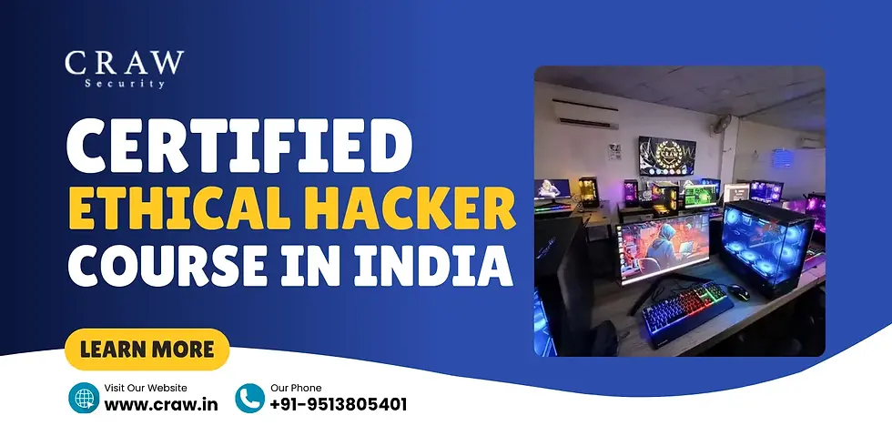 Make a strong career path in the IT Industry with the help of Certified Ethical Hacker Course in India.