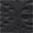 EMBOSSED CROCODILE BLACK