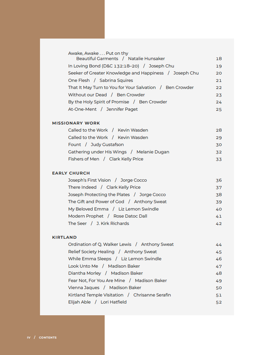 Thumbnail: D&C and Church History ARTbook Vol. 1
