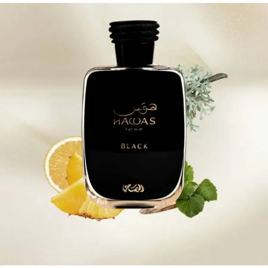 Thumbnail: Hawas Black Eau De Parfum 100ml For Men By Rasasi