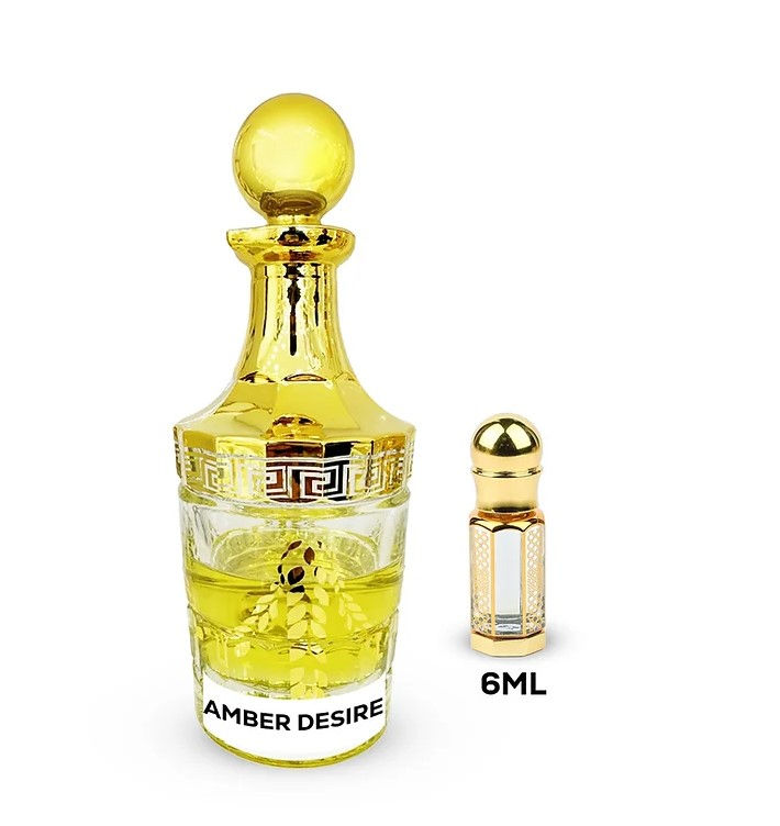 Thumbnail: Amber Desire Perfume Oil - 10ml, 6ml, 3ml For Men By Oudi