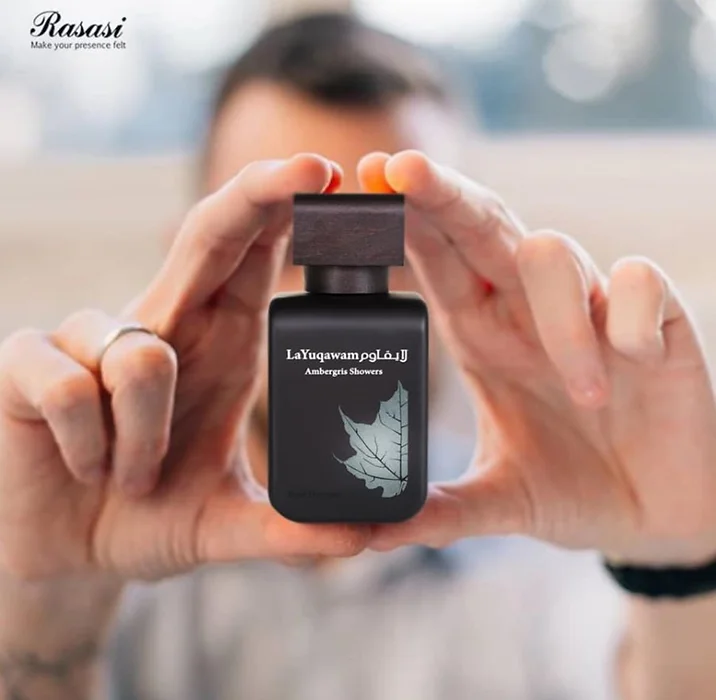 Thumbnail: La Yuqawam Ambergris Showers Eau De Parfum 75ml For Men By Rasasi