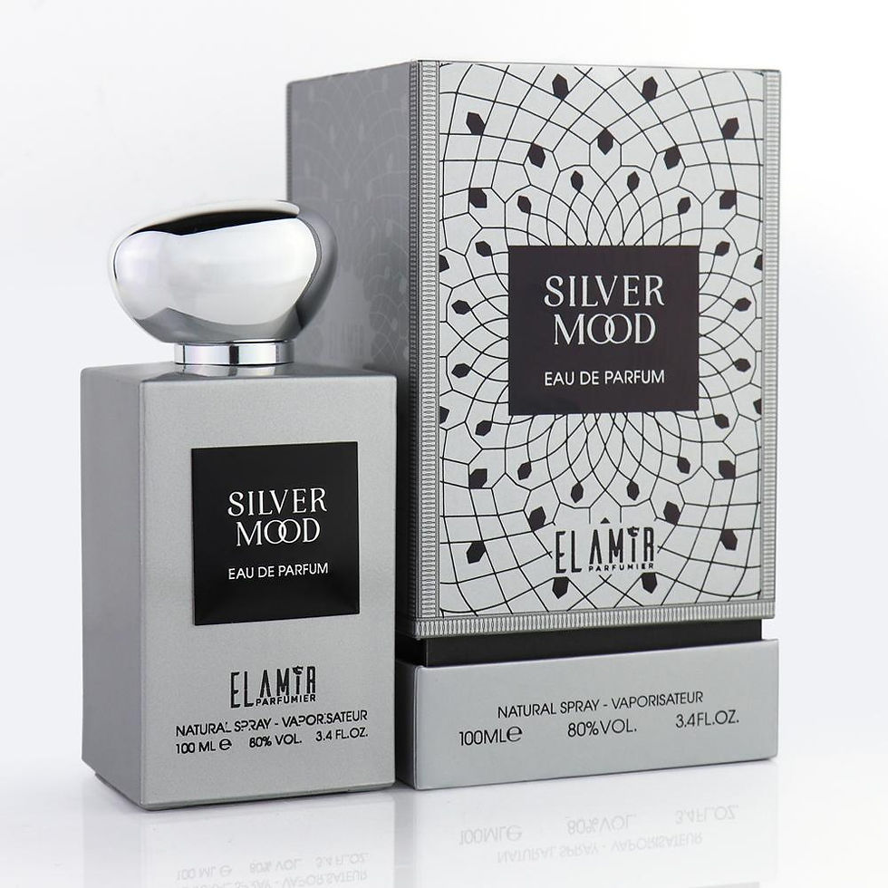 Thumbnail: Silver Mood Eau De Parfum 100ml For Men And Women By El Amir
