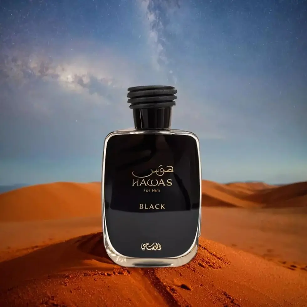 Thumbnail: Hawas Black Eau De Parfum 100ml For Men By Rasasi