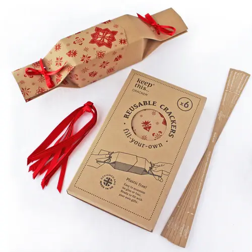 Thumbnail: Keep This Cracker Reusable Christmas Crackers: Kraft Jewel