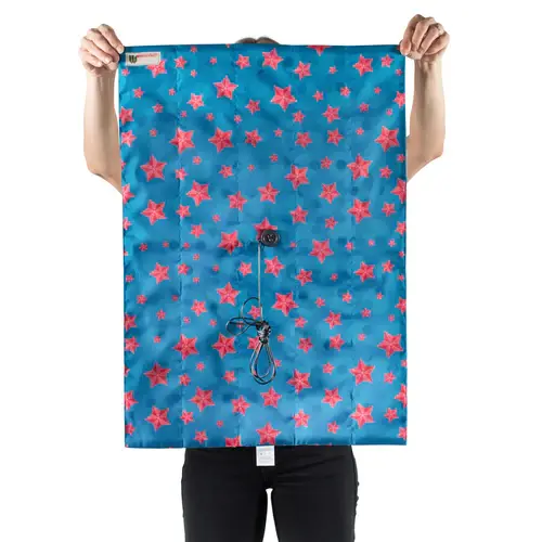 Thumbnail: Wrag Wrap Reusable Reversible Crackle Wrap: Spots & Stars