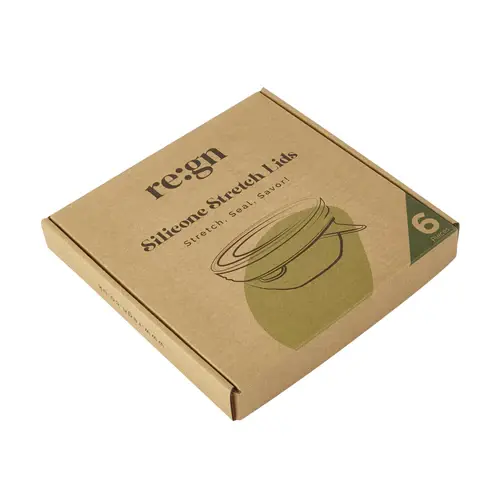 Thumbnail: Re:gn Reusable Silicone Stretch Lids - Set of 6