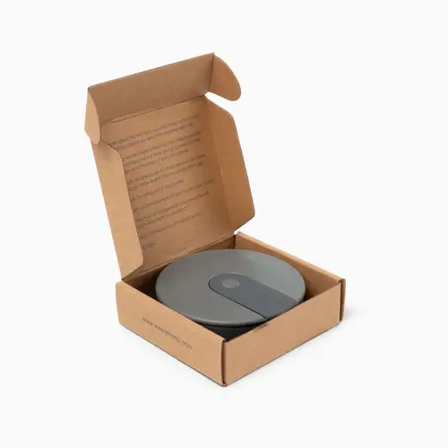 Thumbnail: Hunu Collapsible Silicone Cup with Straw – 16oz Charcoal