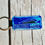 Thumbnail: Northern Lights - Leather keychain