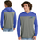 Thumbnail: Royal Blue - Halftime Long Sleeve HOODIE tee, Mens sizing