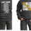 Thumbnail: ADULT Dark Heather Grey, DISTRESSED Eagles - Fleece Crewneck Sweatshir