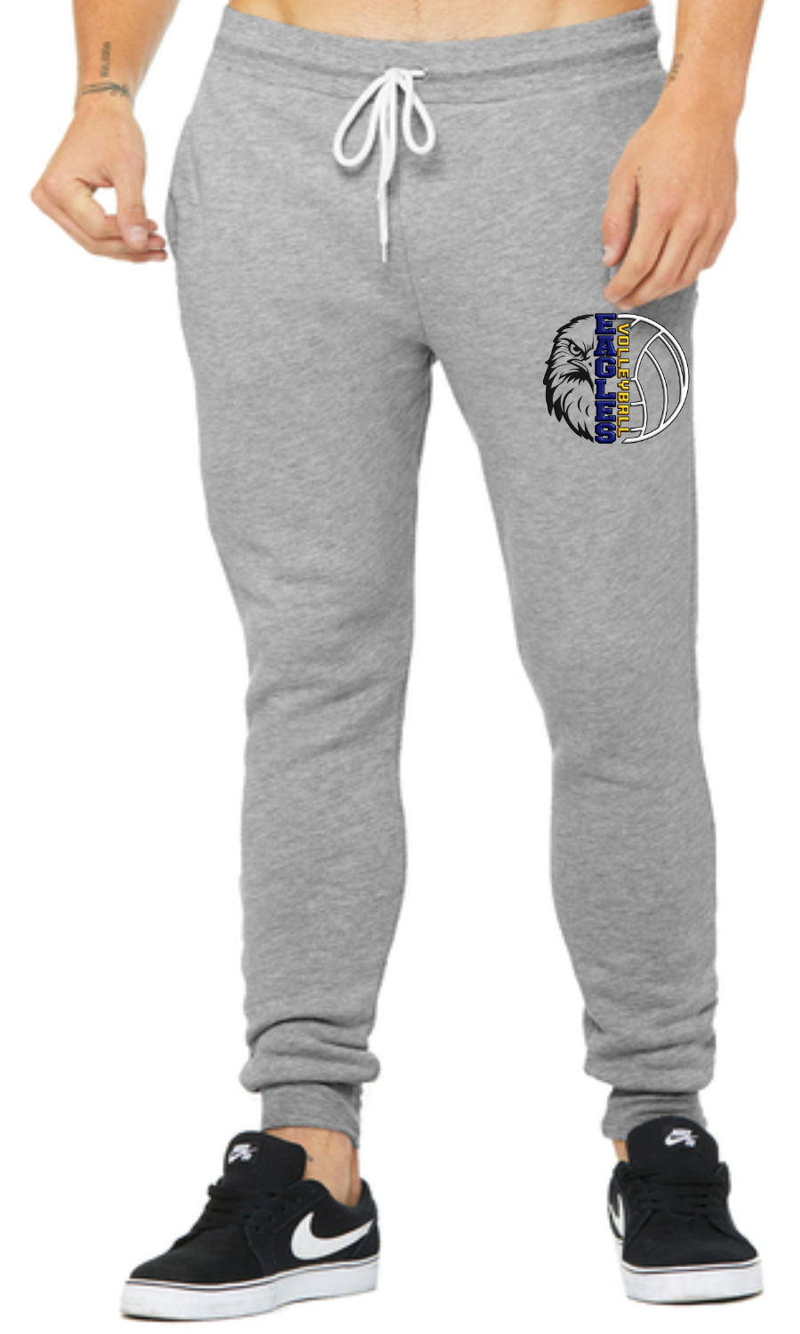 Thumbnail: Unisex Jogger Sweatpant, Heathered Gray
