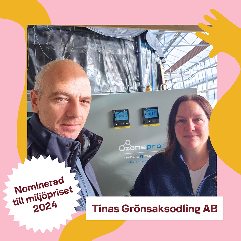 Vi har blivit nominerade till Helsingborgs stads miljöpris 2024!