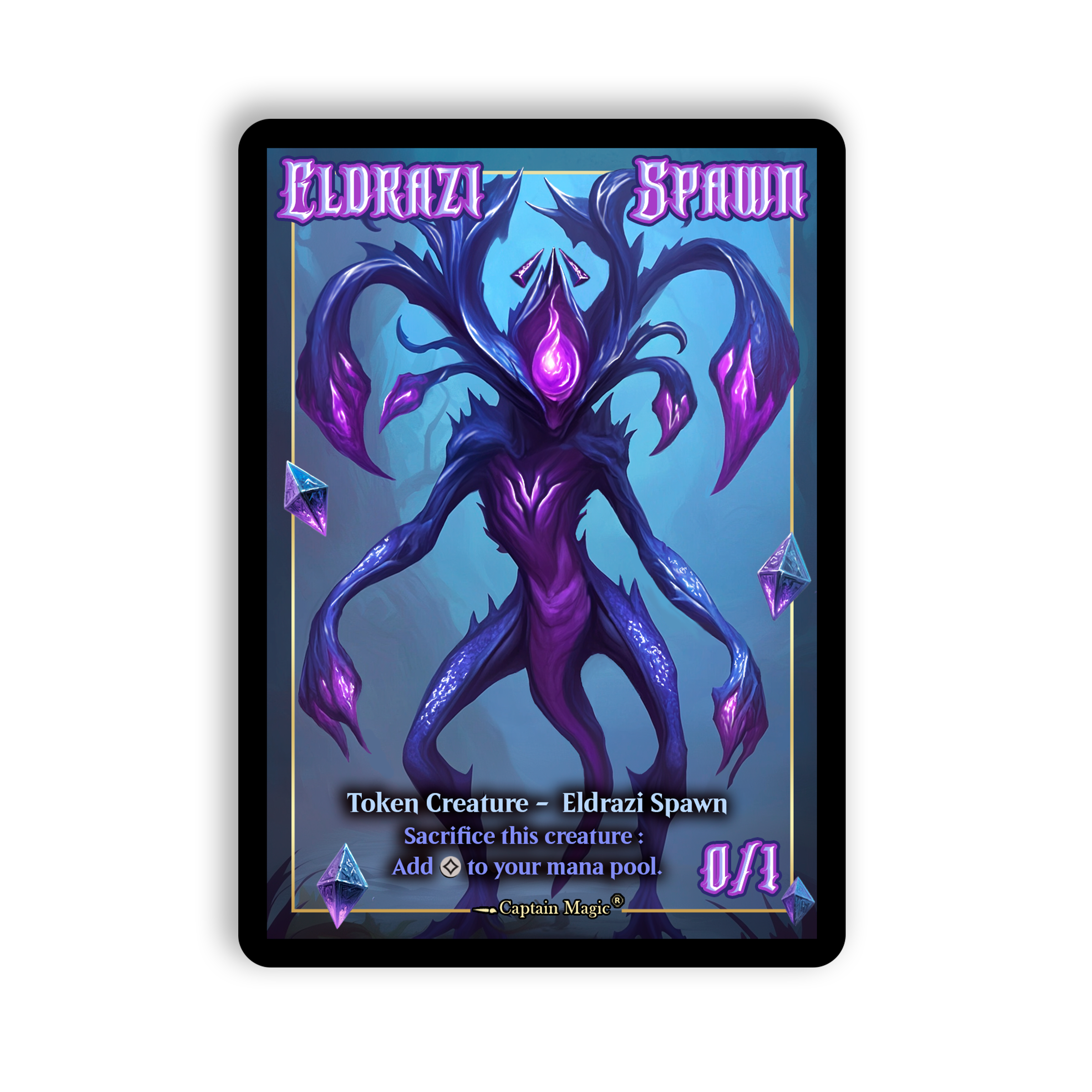 Eldrazi Spawn Token (Colorless 0/1) jeton  - MTG - Magic the gat