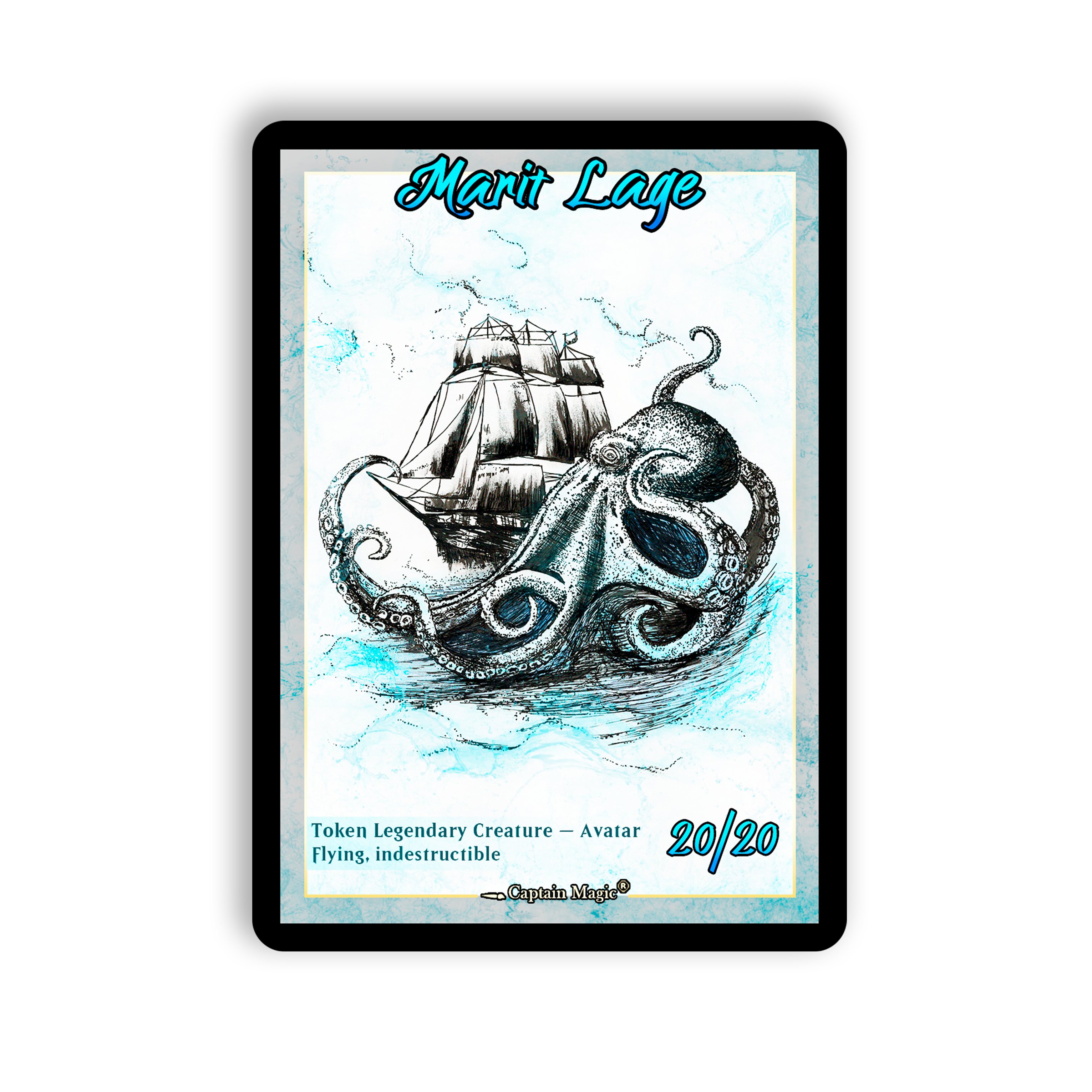 Marit LageToken  (1/1)  jeton  - MTG - Magic the gathering