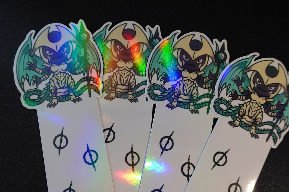 Thumbnail: Atraxa - Chibi - Marque page - Bookmarker - MTG - Foil