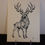 Thumbnail: Cerf/Deer - Inkoctober #5 - Original Illustration - Artwork