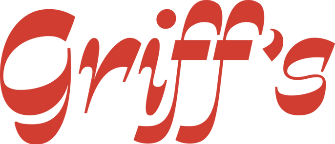 Griff's Logo in red