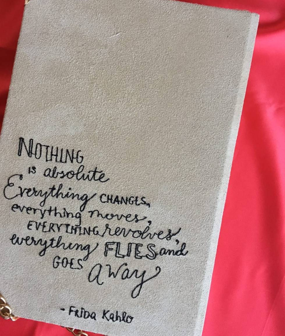 Thumbnail: Frida Kahlo book clutch