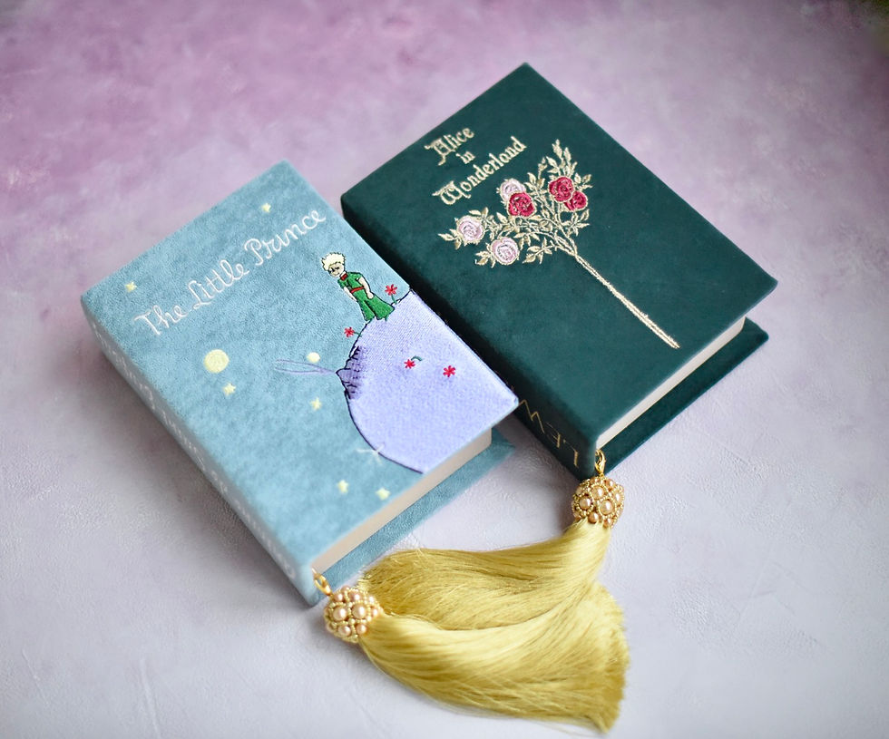 Thumbnail: Personalized order 7 bookclutches , 5 clutch balls