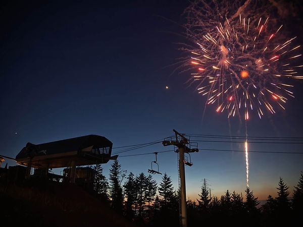 Snowshoe fireworks.JPG