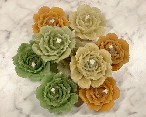 Handmade Flower Candles