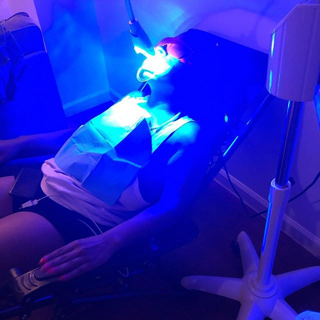 Get your teeth whitened in the comfort o