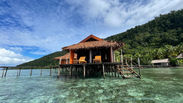 Nyande water bungalow Raja Ampat