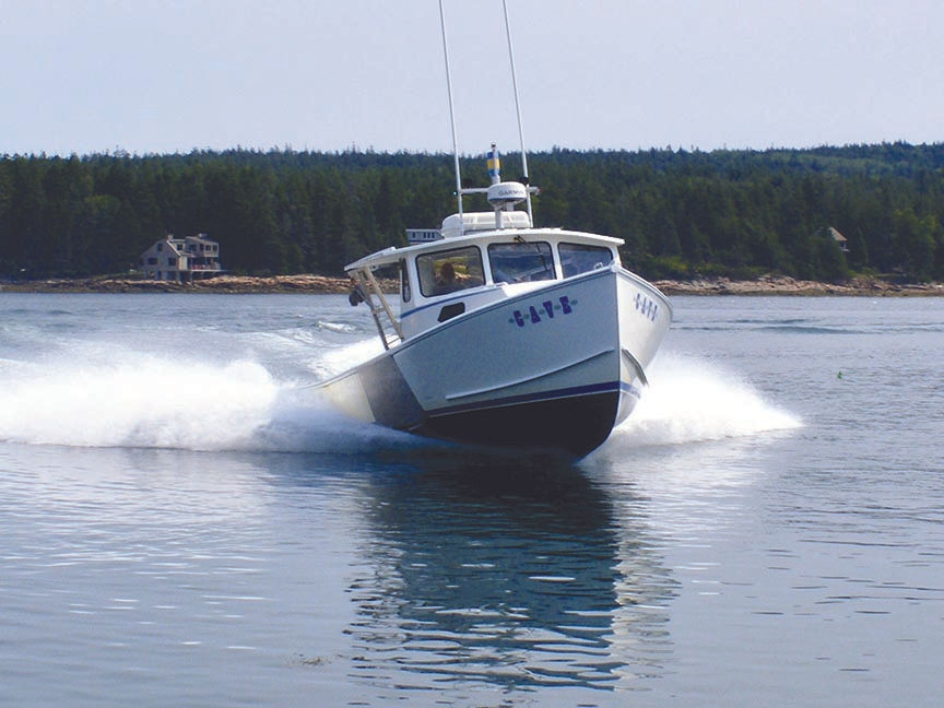 Joe Sargent’s own C.A.V.E. is a Crowley/Beal 33, powered by a 425-hp QSB6.7 Cummins.