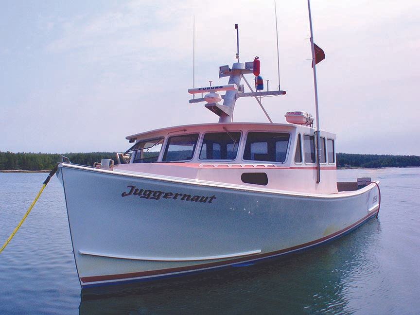 The quintessential lobster boat, Juggernaut.