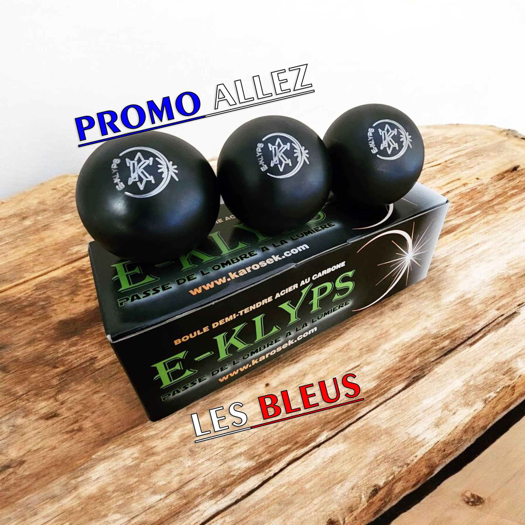 E-KLYPS de KAROSEK - Triplette de Boules de pétanque "Compétition"