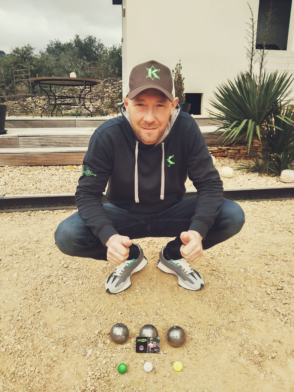 Miniature : Trilogie de cochonnets "Alex MALLET" dédicacée