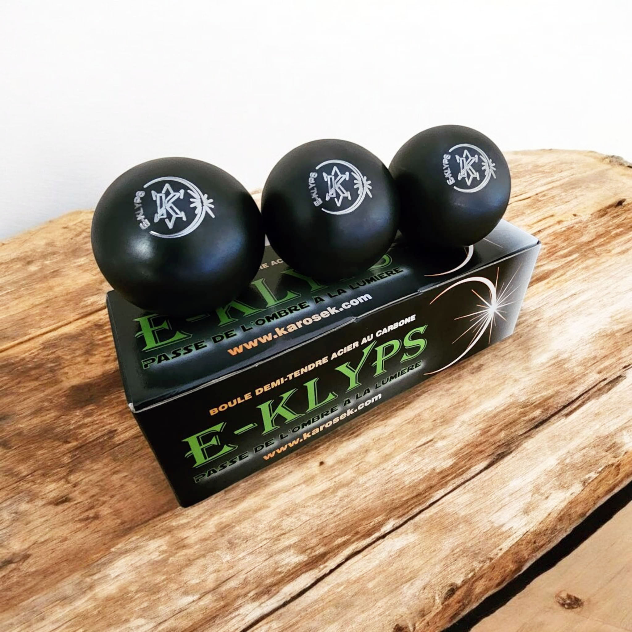E-KLYPS de KAROSEK - Triplette de Boules de pétanque "Compétition"
