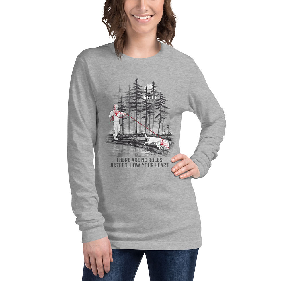 Thumbnail: No Rules Unisex Long Sleeve T-Shirt