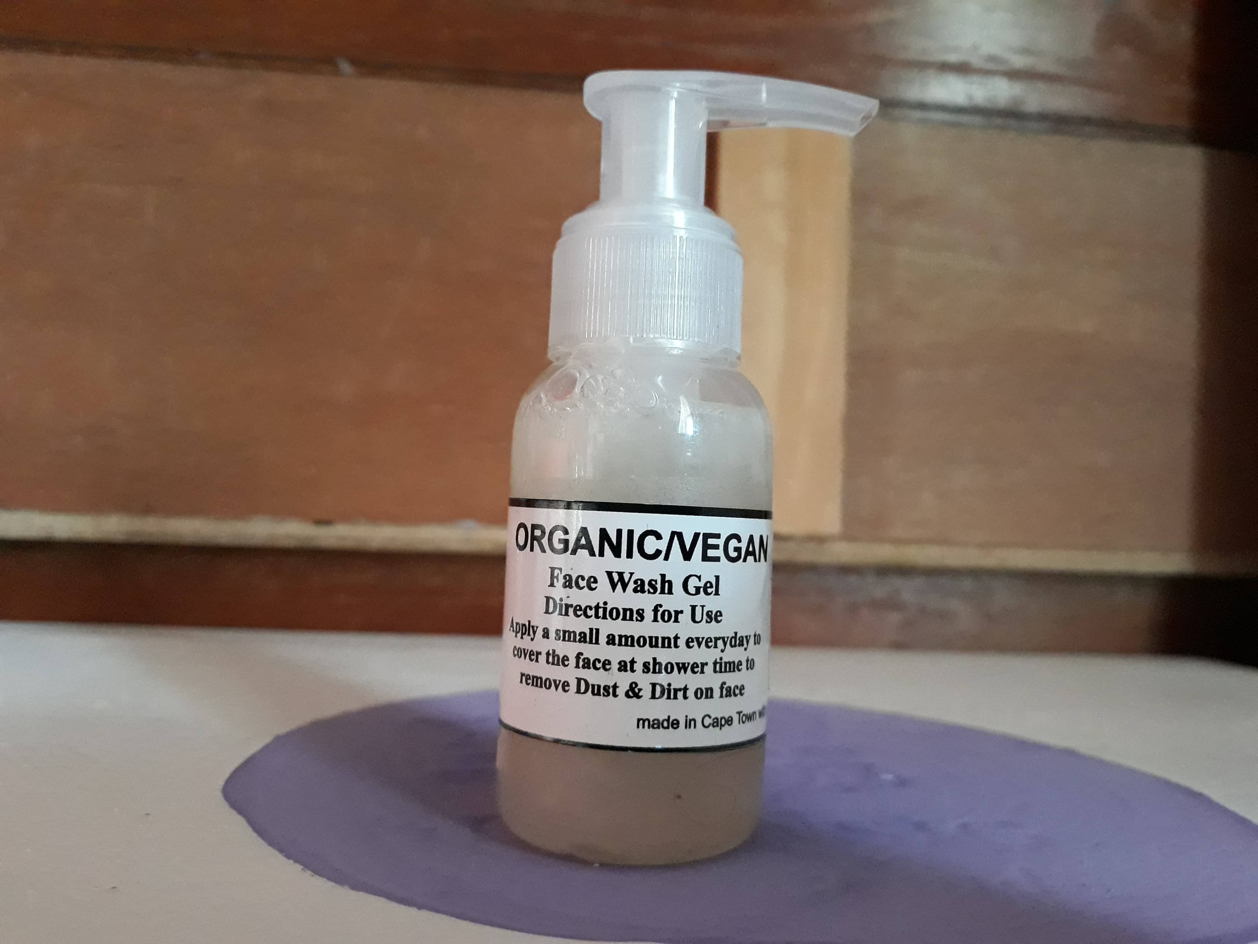 Organinc/Vegan Face Wash Gel