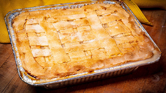 Large Peach Cobbler