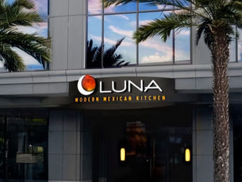 Restaurant front of Luna Modern Mexican Kitchen