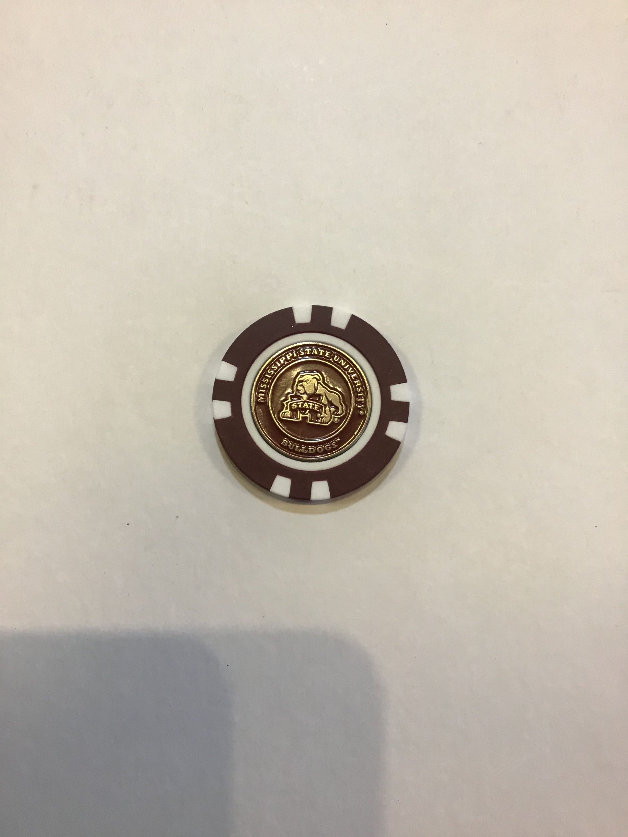 Golf Ball Marker Magnet - NCAA - Bulldogs