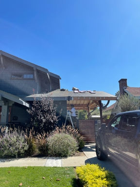 Home construction under progress