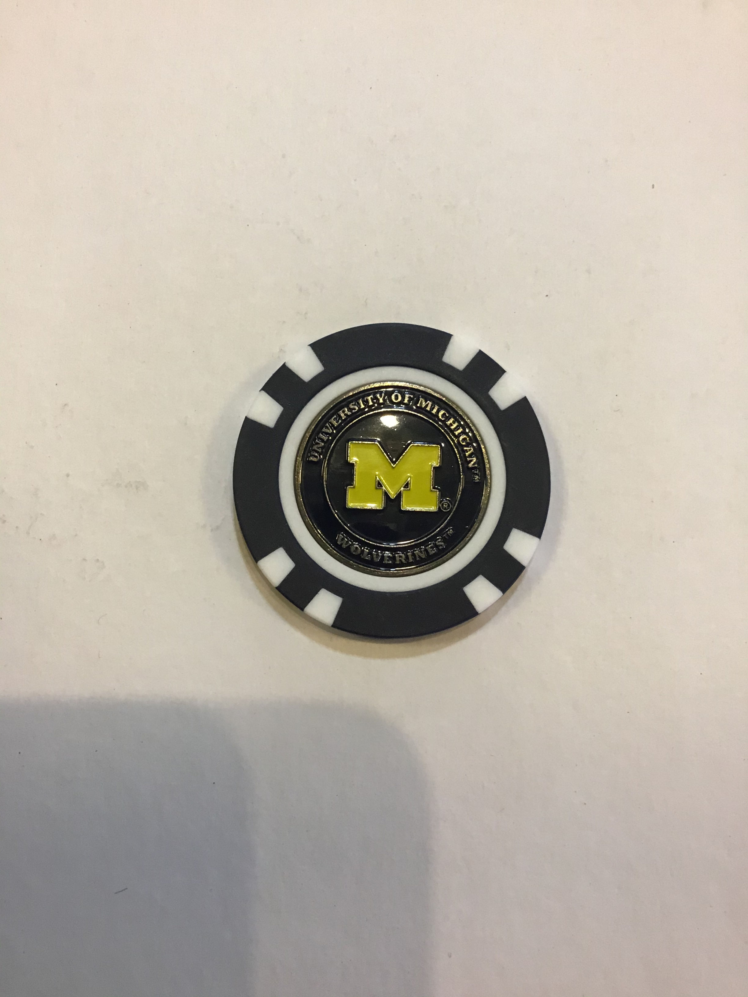 Golf Ball Marker Magnet - NCAA - Wolverines