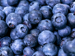 Large pile of Blueberries