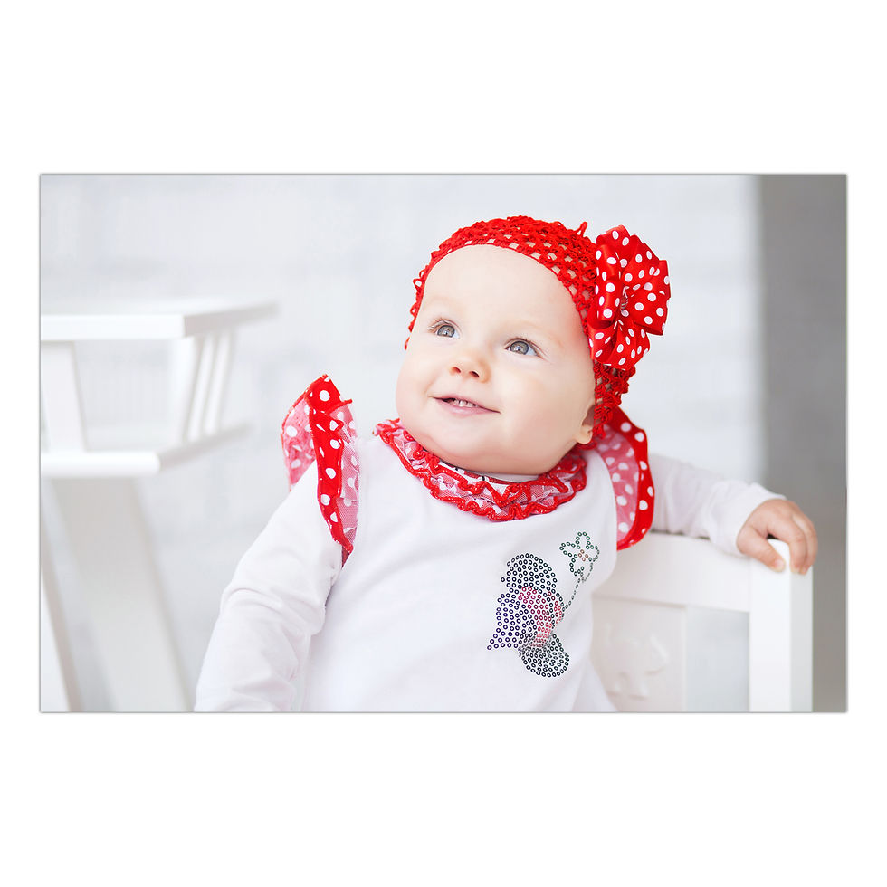Thumbnail: WENS Set Of 4 HD Digital Printed Cute Baby Poster